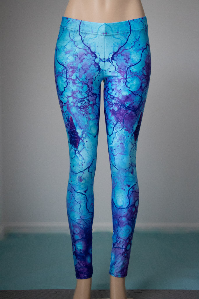 Nebula Purple Leggings