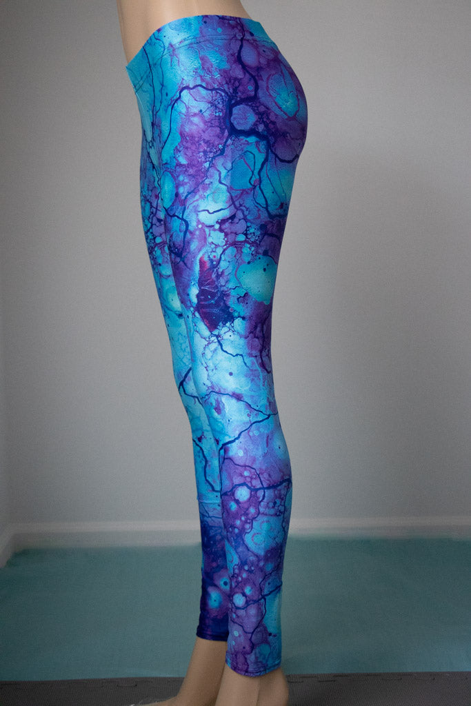 Nebula Purple Leggings